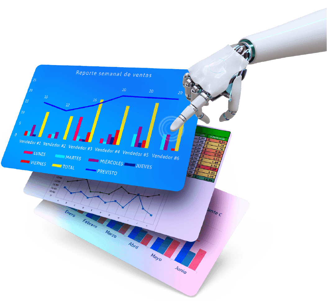 informes y analisis por robot